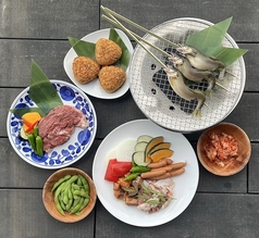 鮎焼きも楽しめます。