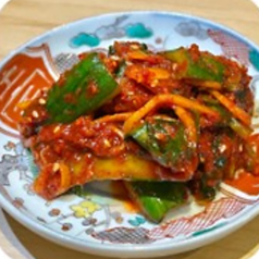 自家製オイキムチ/やみつき大根キムチ(カクテキ)/山芋キムチ/自家製白菜キムチ