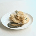 料理メニュー写真&nbsp;魚と季節野菜のフリット　タプナードソース