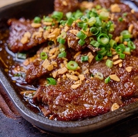 鉄板牛ハラミステーキ