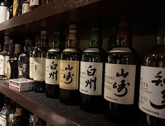 ウイスキーが楽しめます