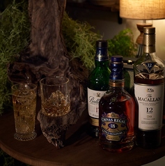 ウィスキー各種取り揃えております