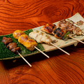 料理メニュー写真&nbsp;焼鳥おまかせ5串セット