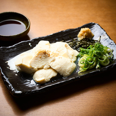 とろ~り豆乳入りおぼろ豆腐の冷奴