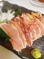 地鶏むね刺身