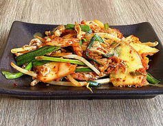 豚肉と白菜キムチ炒め