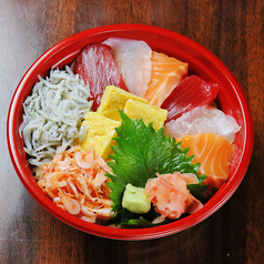 寿司屋の海鮮丼！