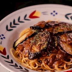 茄子のミートソース