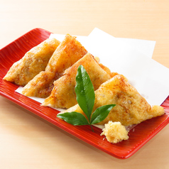 鶏つくねのきつね揚げ