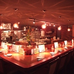 【カウンター席】はお1人様から愉しめます。