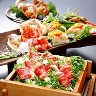 和食庵×肉寿司・焼き鳥・越後寿司、個室でおもてなし！