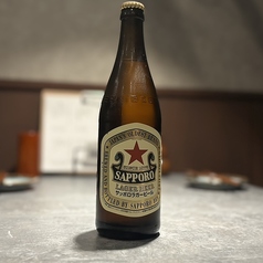 サッポロラガー赤星☆　中瓶