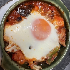 メカジキのフラメンカエッグ