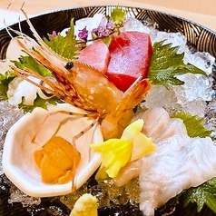 天ぷらと海鮮のまんてんやのコース写真