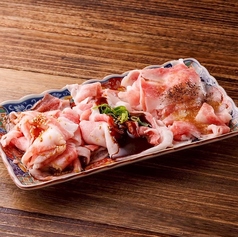 黒毛和牛A5薄切りカルビ三種盛り