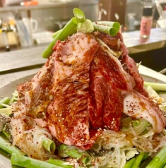 和牛 ホルモン ちりとり鍋 いそののコース写真