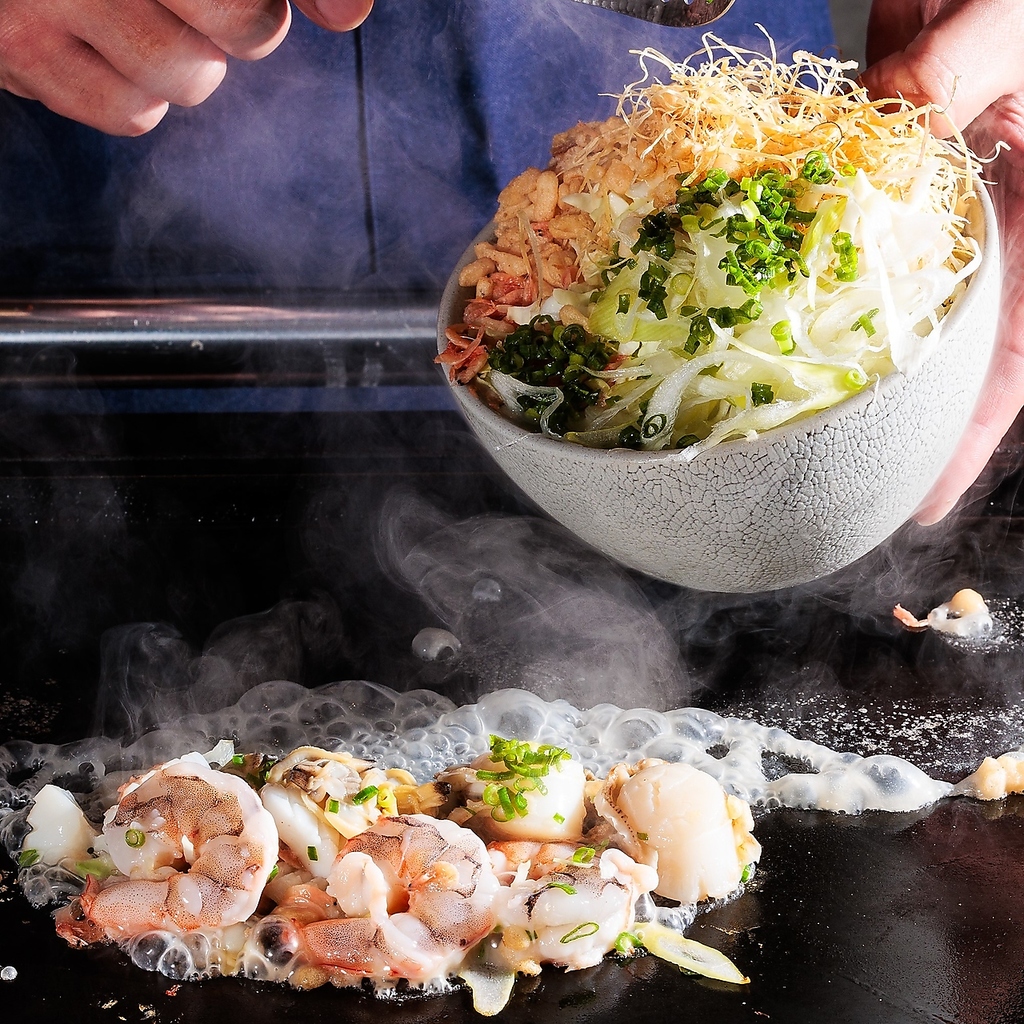 作り方も丁寧に説明いたしますので、おかわりはご自身で焼くことも楽しめちゃいます！