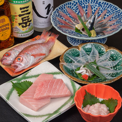 いけす料理 咲蔵のコース写真