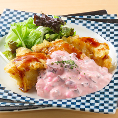 黒酢蜂蜜チキン南蛮～和風桜タルタルを添えて～