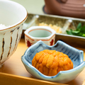 料理メニュー写真&nbsp;《引き立て 出汁茶漬け》雲丹まぶしご飯