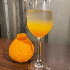つぶつぶ蜜柑のサングリア