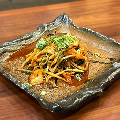 ニラキムチもやし