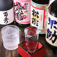 当店お勧めの日本酒と焼酎