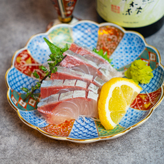 縞鯵（シマアジ）のお造り