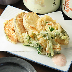 旬野菜の天ぷら