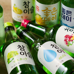 韓国焼酎種類豊富