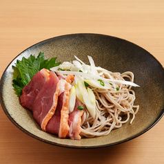 鴨のぶっかけそば