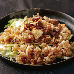 味噌汁/ガーリックレタスチャーハン