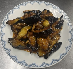 茄子の甘辛炒め
