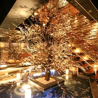 幻想的な非日常空間でおもてなし