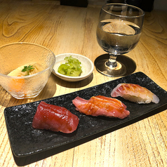 Tuna and Salmon 海鮮割烹 牡丹のコース写真