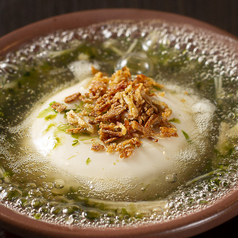 寄せ豆腐　青さ海苔餡かけ