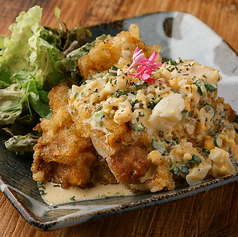 タルタルがメインのチキン南蛮