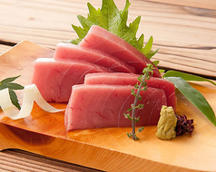 本マグロ中トロ刺身
