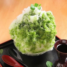 大人のかき氷/数量限定、白プリン