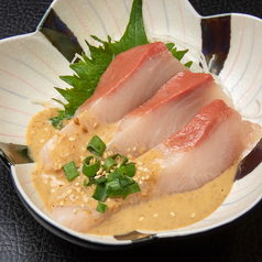 明石鯛の胡麻ダレ