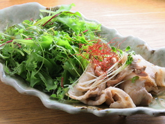 石川農場林檎豚のしゃぶしゃぶサラダ