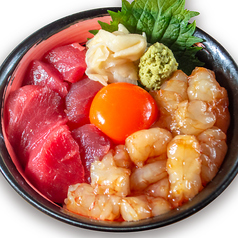 やみつきまぐ海老丼