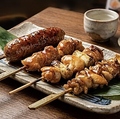 料理メニュー写真&nbsp;焼き鳥の盛り合わせ
