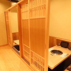 2名様でご利用頂ける個室/掘りごたつ席はデート使いにおすすめ◎