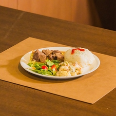 ゴリヤシA(羊肉炒め定食)