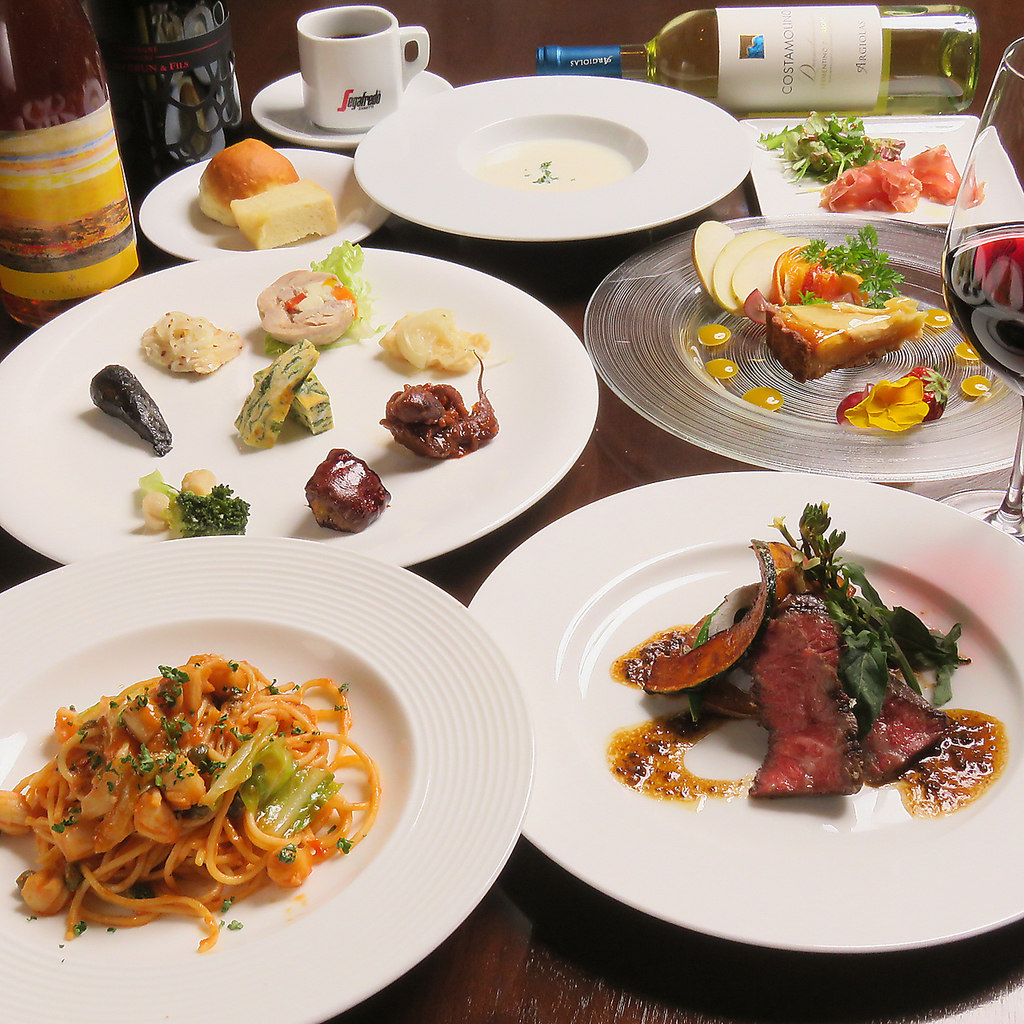 ランチシェフズコース　★平日・休日ともにOK★