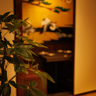 【個室完備】少人数から団体様までご案内可能♪