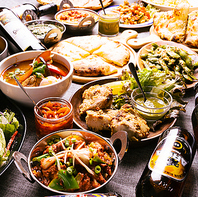 ネパール・インド家庭料理も各種ご用意しております☆