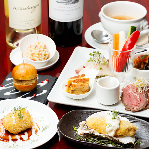 完全オリジナルイタリアン創作串揚げと厳選ワイン♪美酒と美食が織りなすひとときが◎