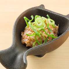 鶏軟骨の梅肉和え